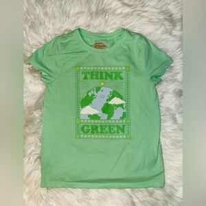 Cat & Jack Girls Earth Day Short Sleeve T-Shirt